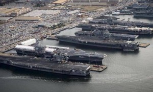 中国航母震撼亮相：核动力突破11万吨，美媒爆出猛料，新航母预计配有六代舰载机！