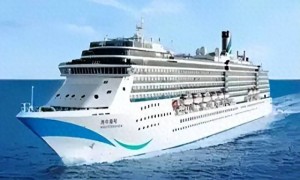 中国一邮轮放弃日本靠岸，取消乘客下船